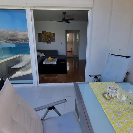 Modern Sea View Penthouse - On The Apartman Pag Town